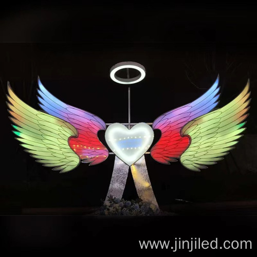 Luminous Wing Shaped Lights